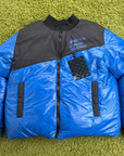 Giubbotto Louis Vuitton Bouson Blu Nero Reversibile