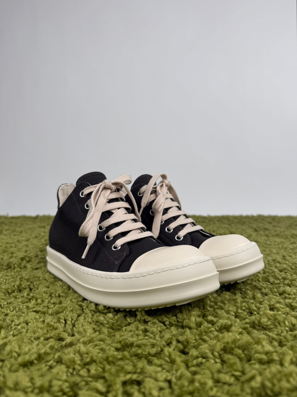 Rick Owens DRKSHDW Low Nero 35