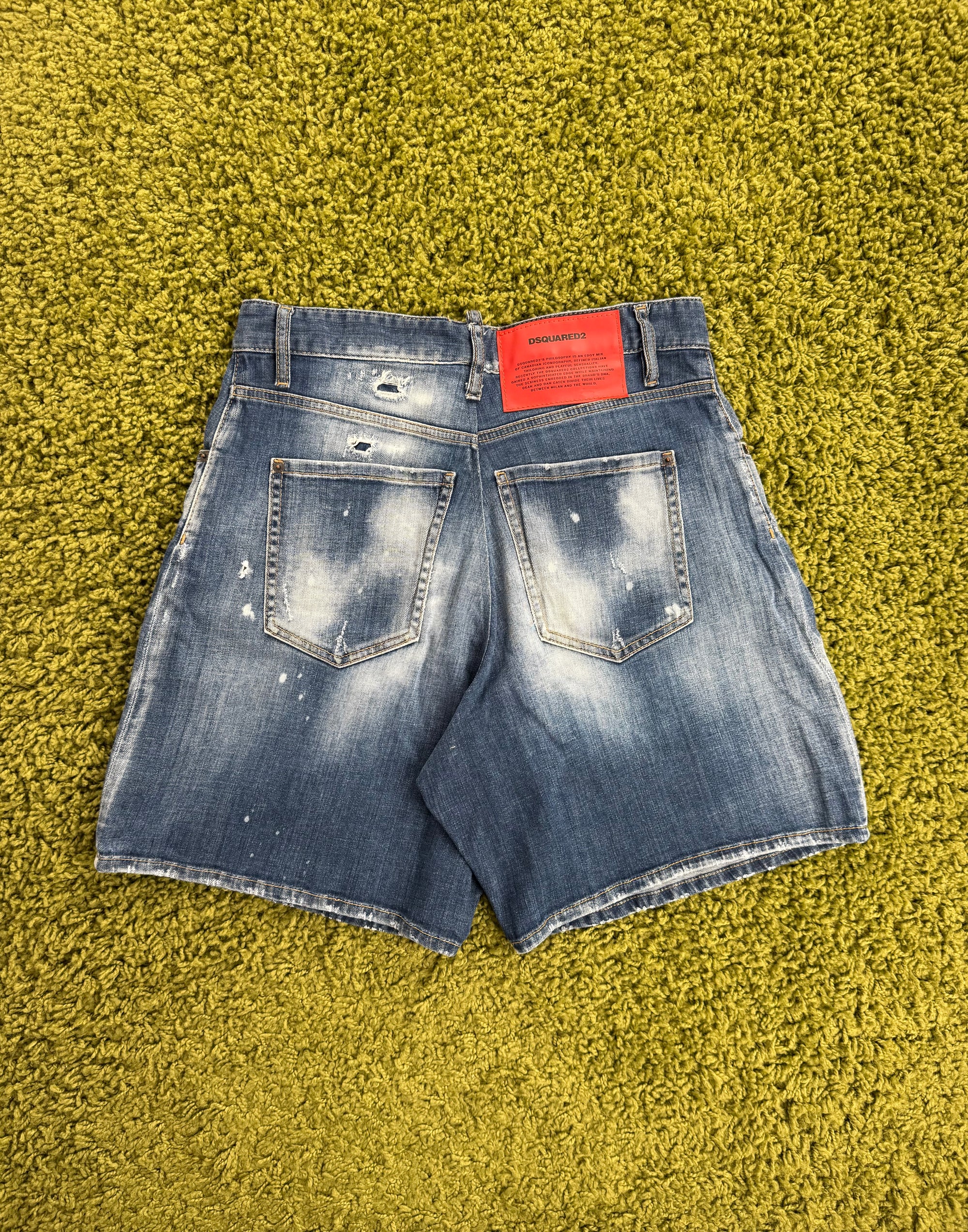 Pantaloncino Dsquared2 in denim 48