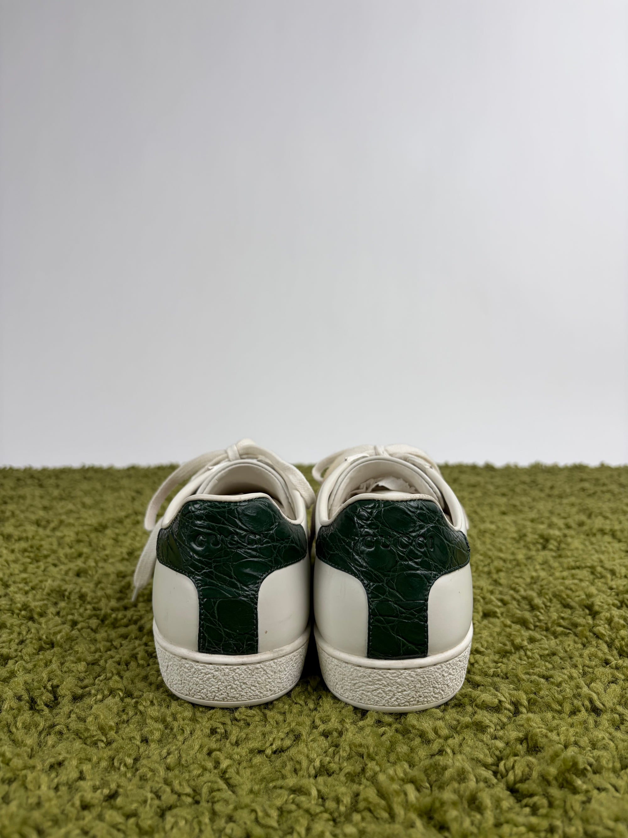 Gucci Ace Size 39 bianche verdi e rosse