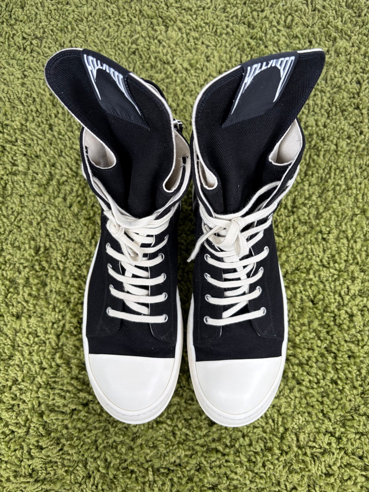 Rick Owens Ramones Hollywood DRKSHDW nera 44 - Second Hand Di Fiore