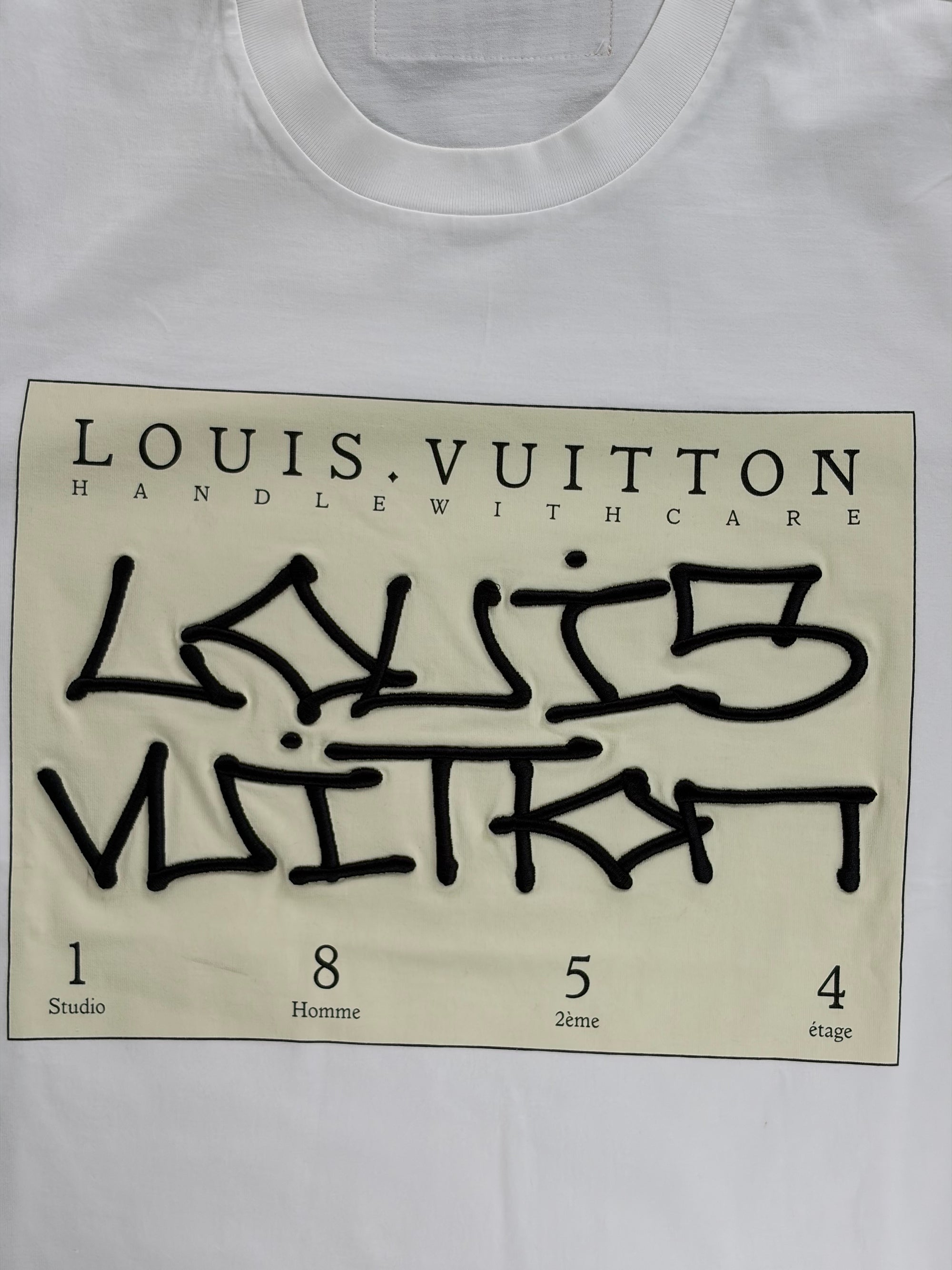 T shirt Louis vuitton Size M bianca e panna