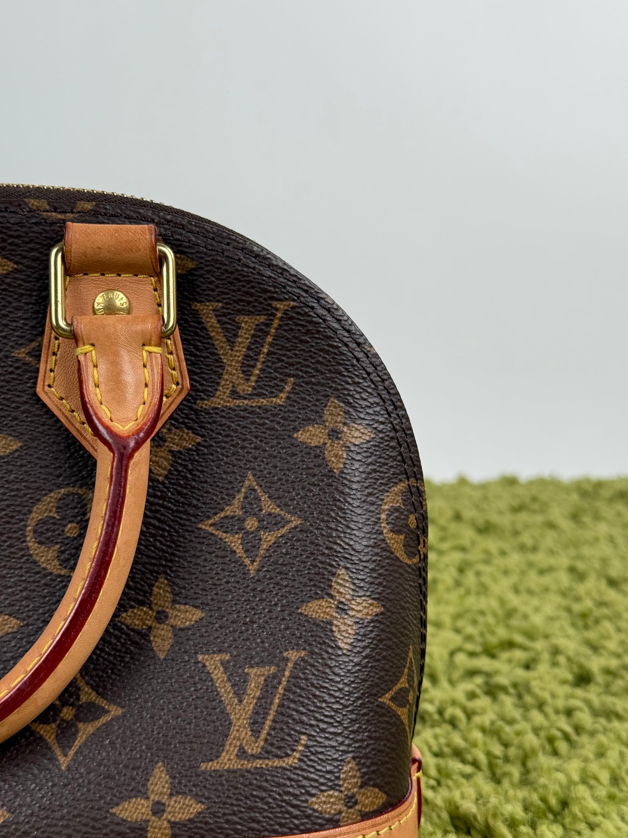 Borsa Alma BB Louis Vuitton Marrone