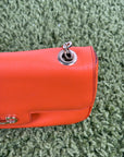 Borsa Ferragamo Gancini Chain Arancione