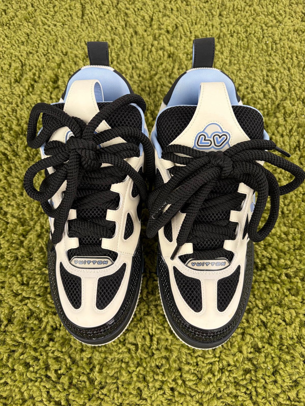 Louis Vuitton Skate Nero Multicolor 6.5