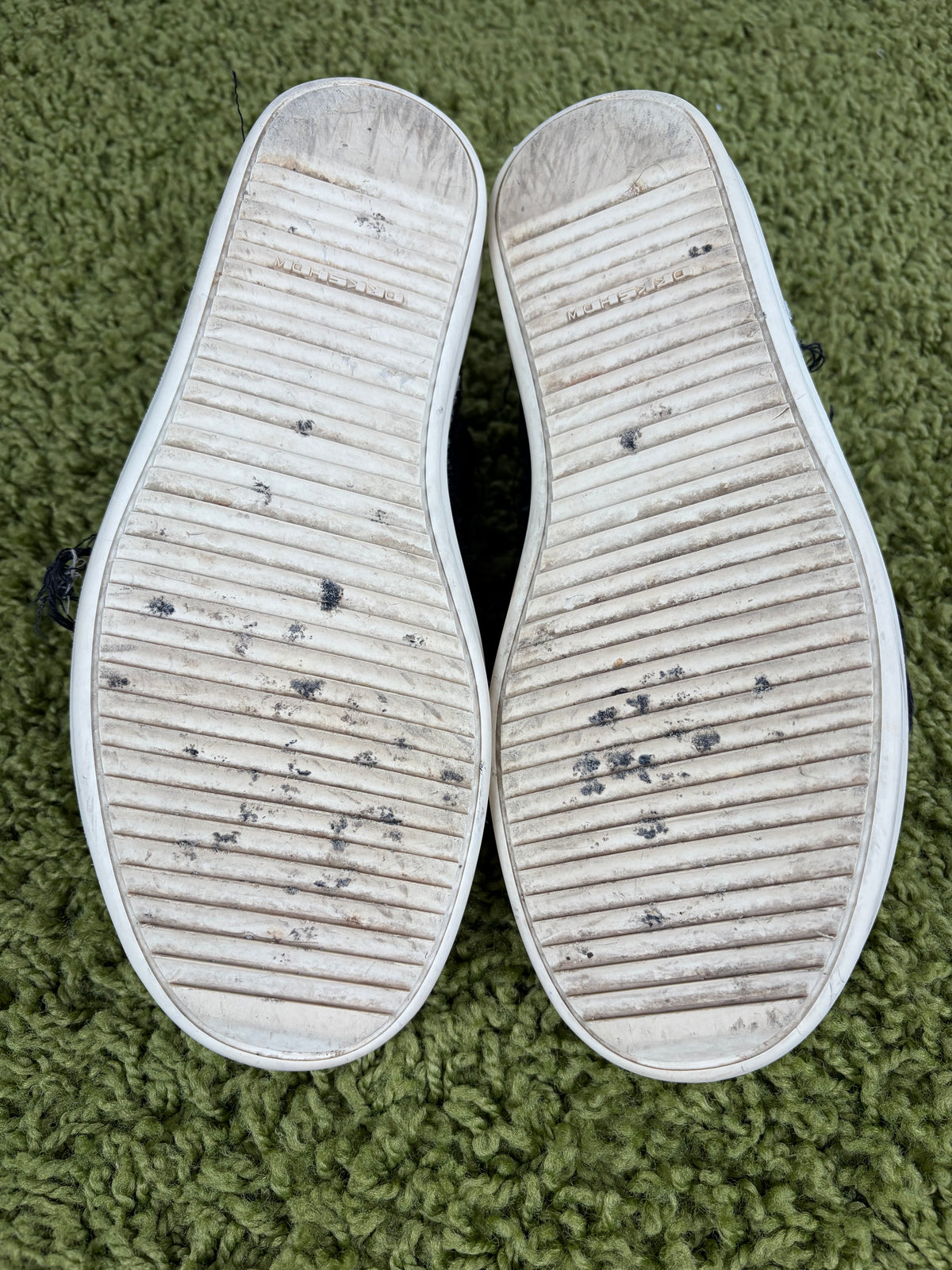 Rick Owens Ramones Distressed Low DRKSHDW Nero 41.5