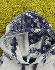 Completo Louis Vuitton Size XL blu e bianco
