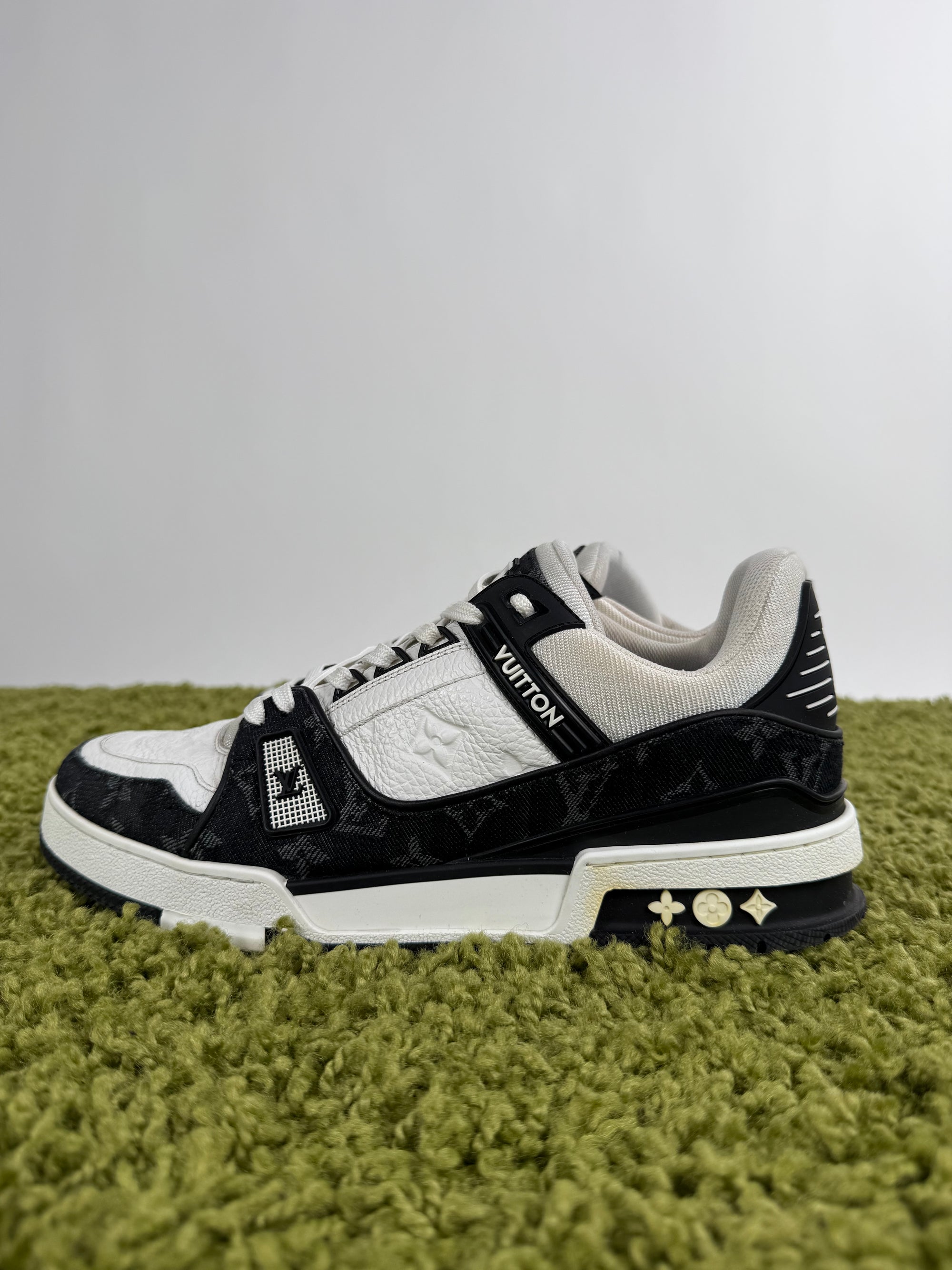 Louis Vuitton Trainer in denim Nera 7