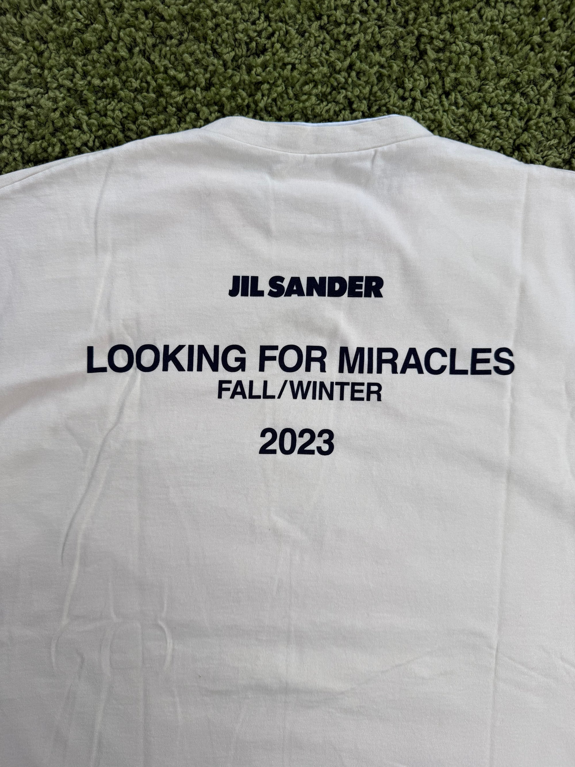 T-Shirt Jil Sander Gialla 48