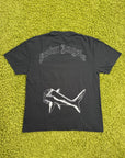 T-Shirt Broken Shark Palm Angels Nera L