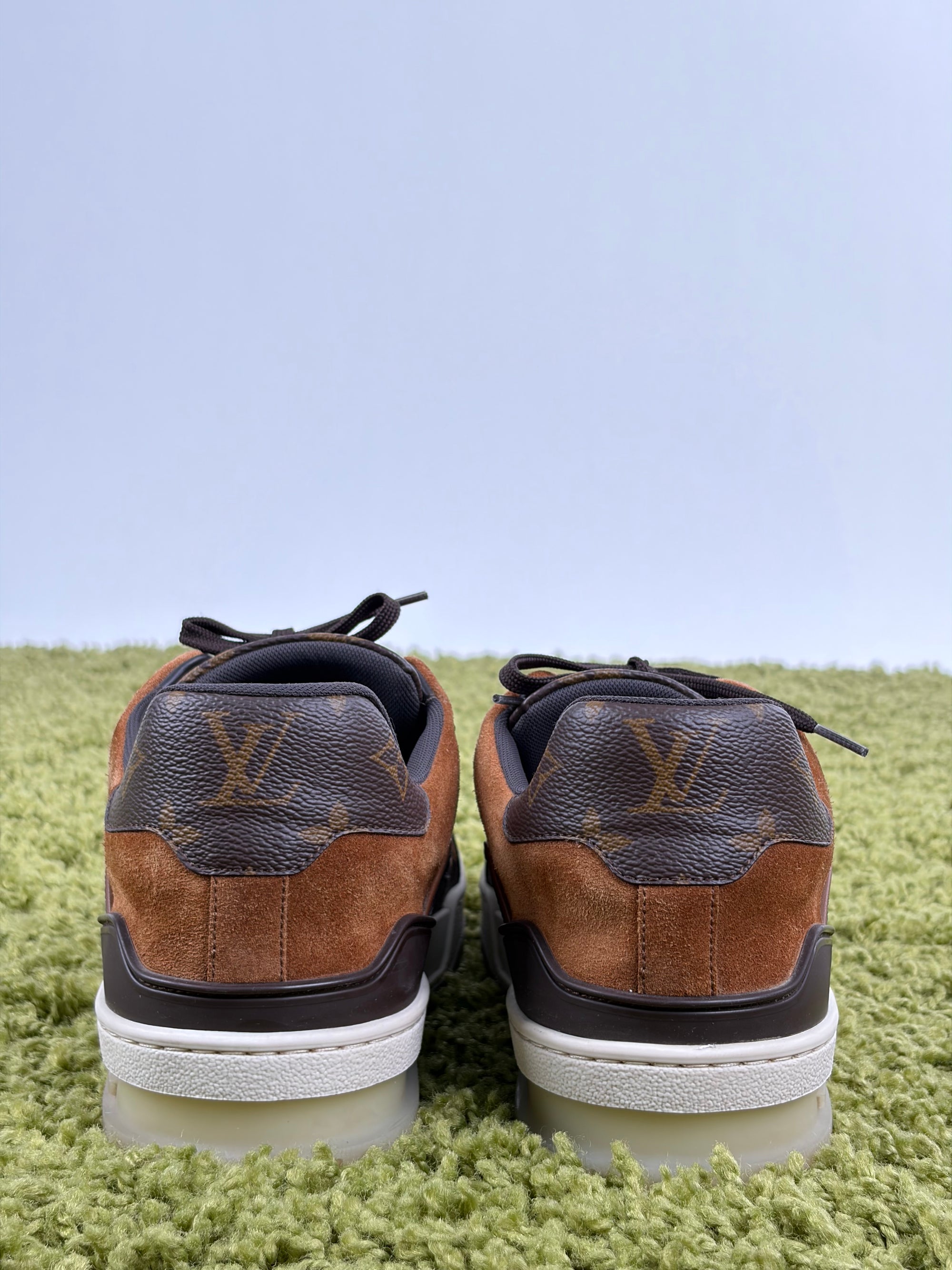 Louis vuitton trainer Size 8=42 calza 43 marrone