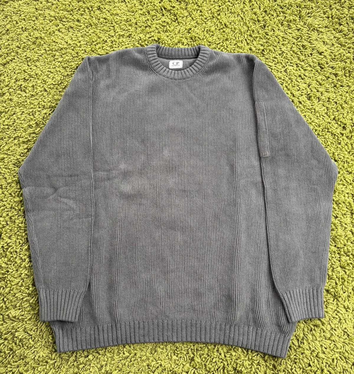 Felpa a girocollo C.P Company Grigia L - Second Hand Di Fiore