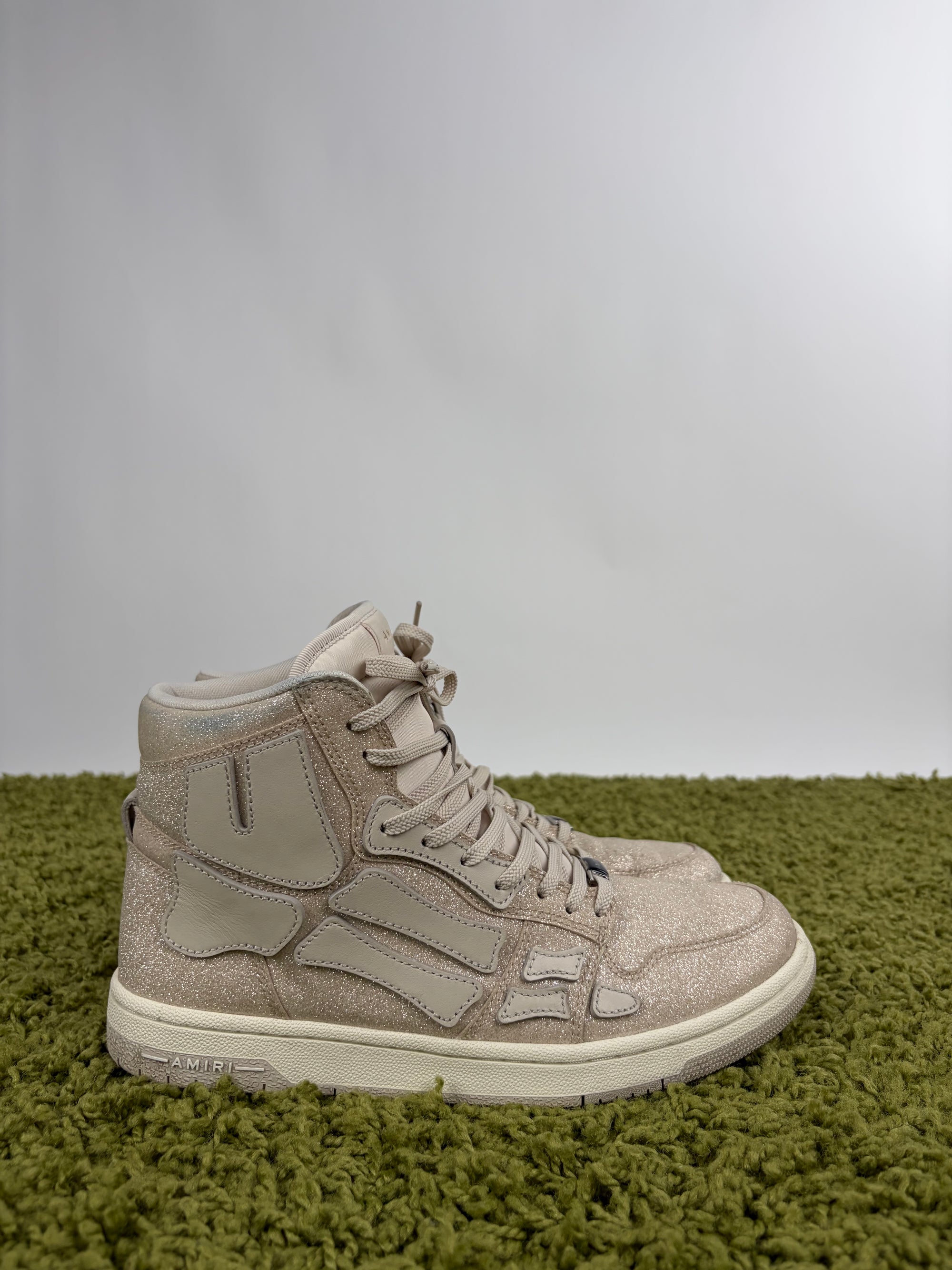Amiri skeleton Size 42 bianche e oro