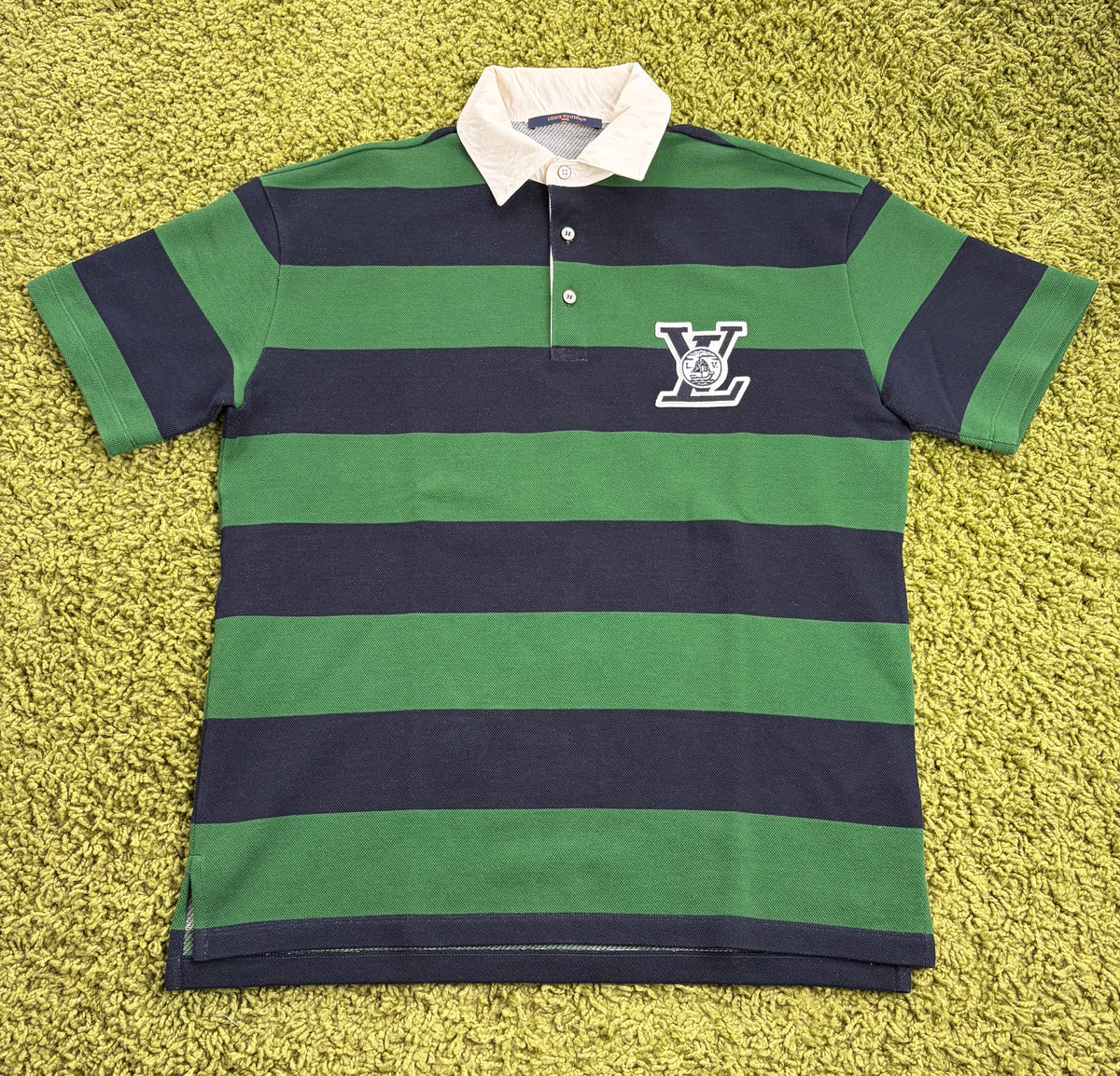 Polo Louis Vuitton Verde Multicolor M - Second Hand Di Fiore