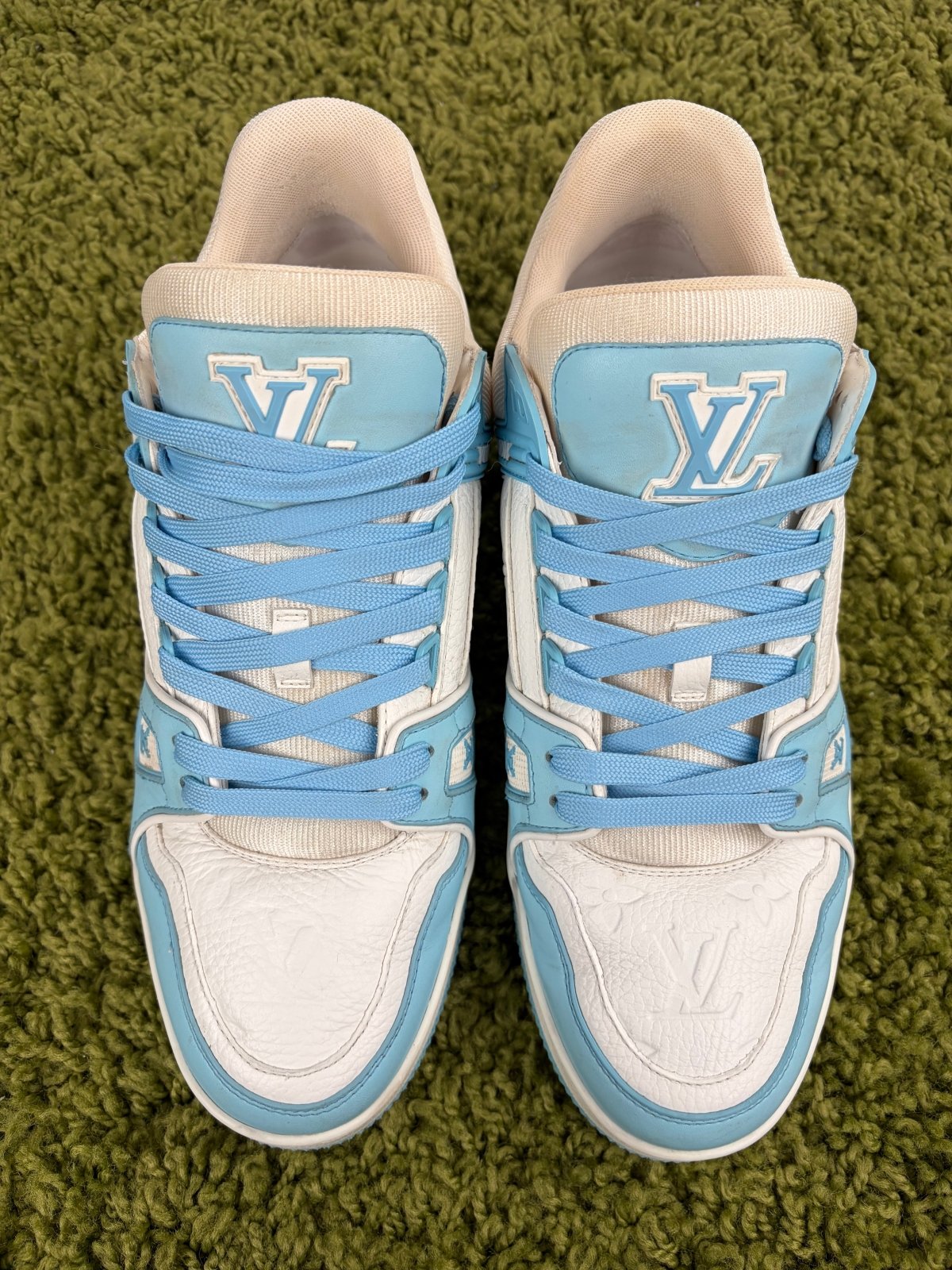 Louis Vuitton Trainer Azzurra 8 - Second Hand Di Fiore