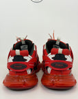Balenciaga Track Size 44 rossa bianca e nera
