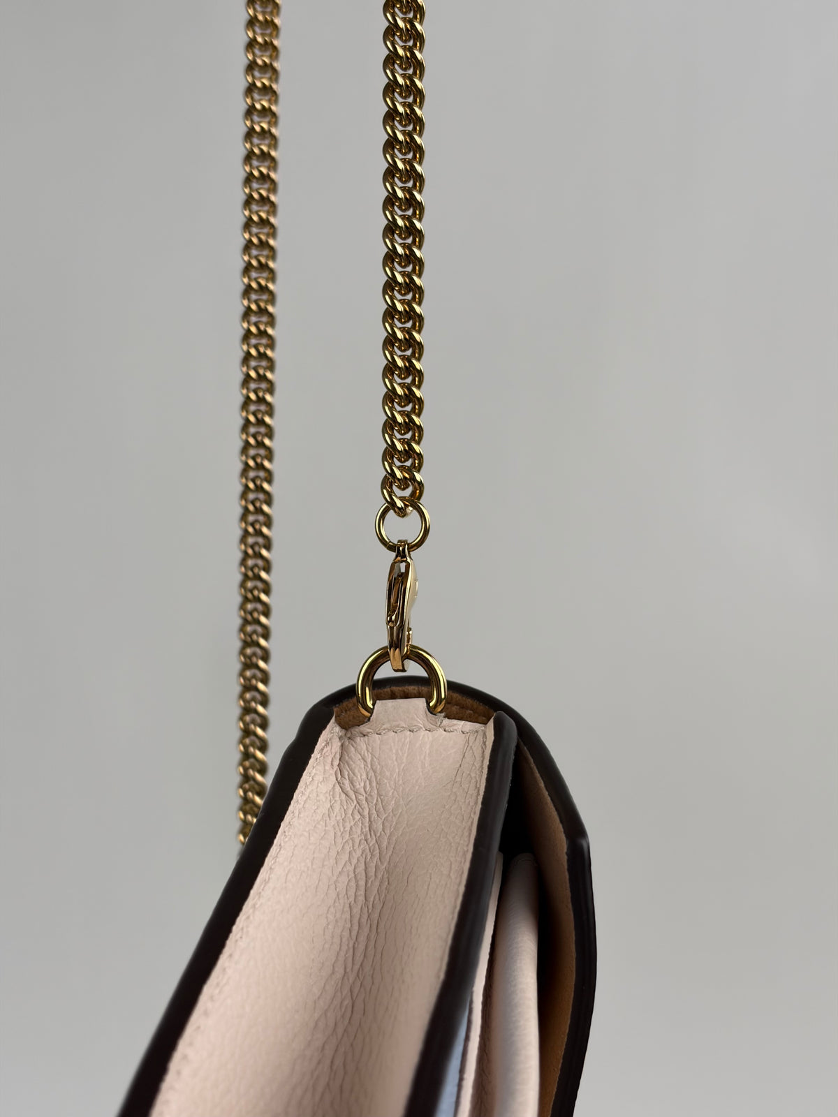 Pochette Louis Vuitton Mylockme Chain Azzurro