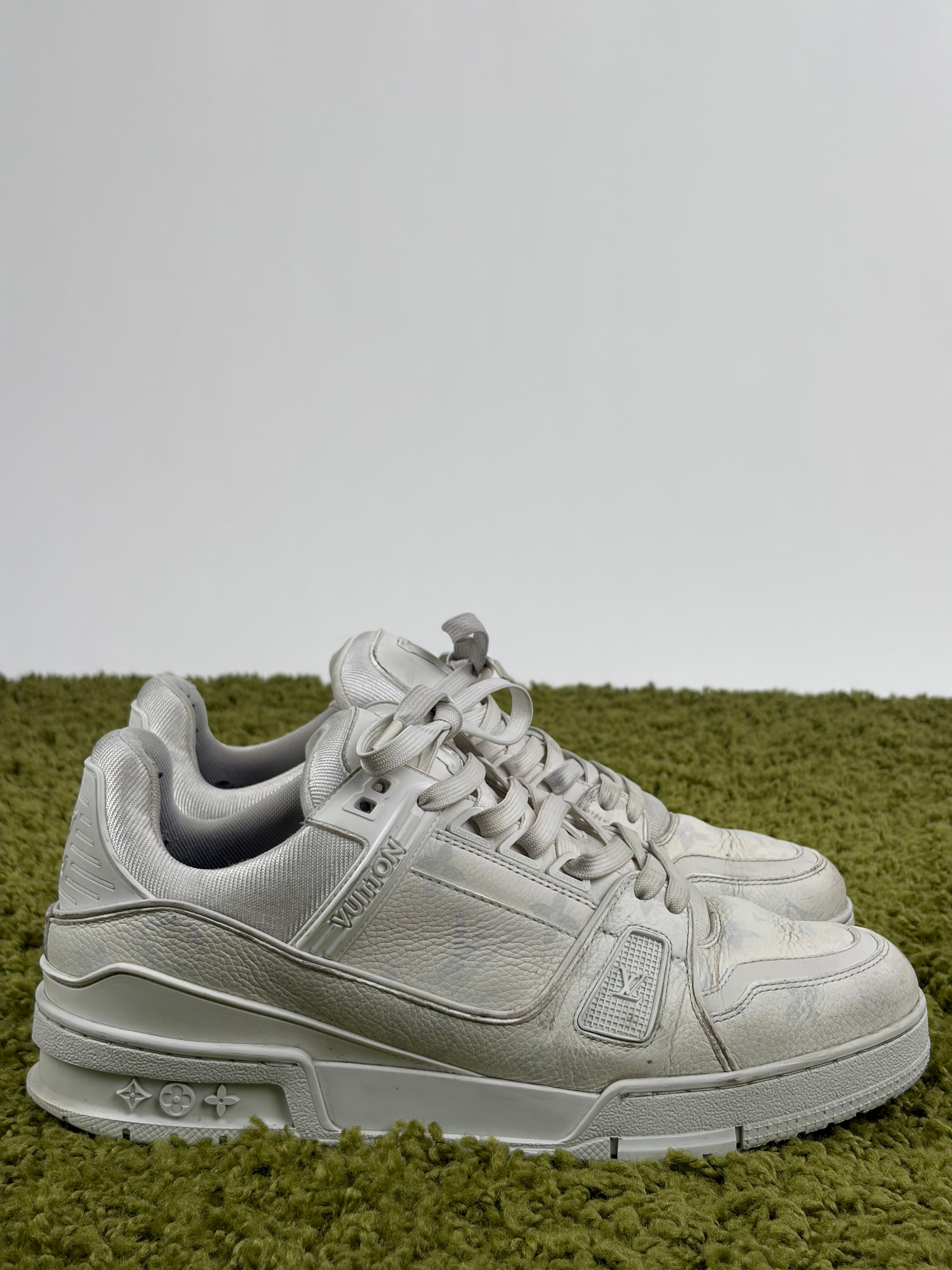 Louis vuitton trainer Size 7.5=41.5 calza 42.5 bianche