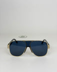 Occhiali Dior blu e oro