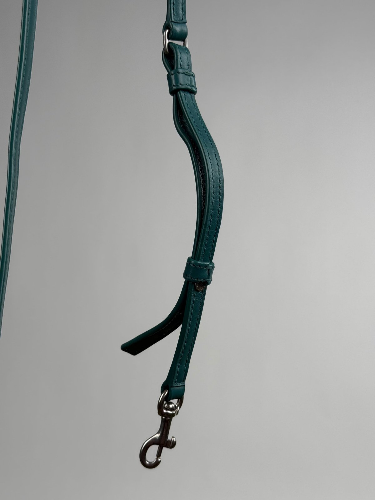 Borsa a tracolla Saint Laurent Toy LouLou Verde - Second Hand Di Fiore