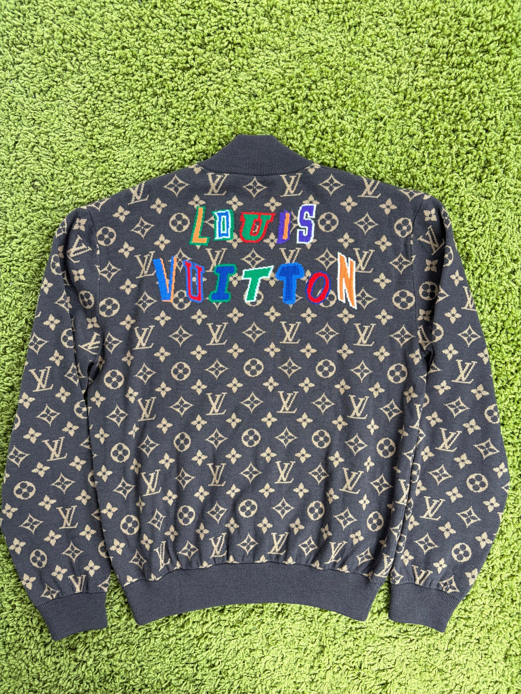Felpa louis Vuitton X NBA Size M marrone e multicolore