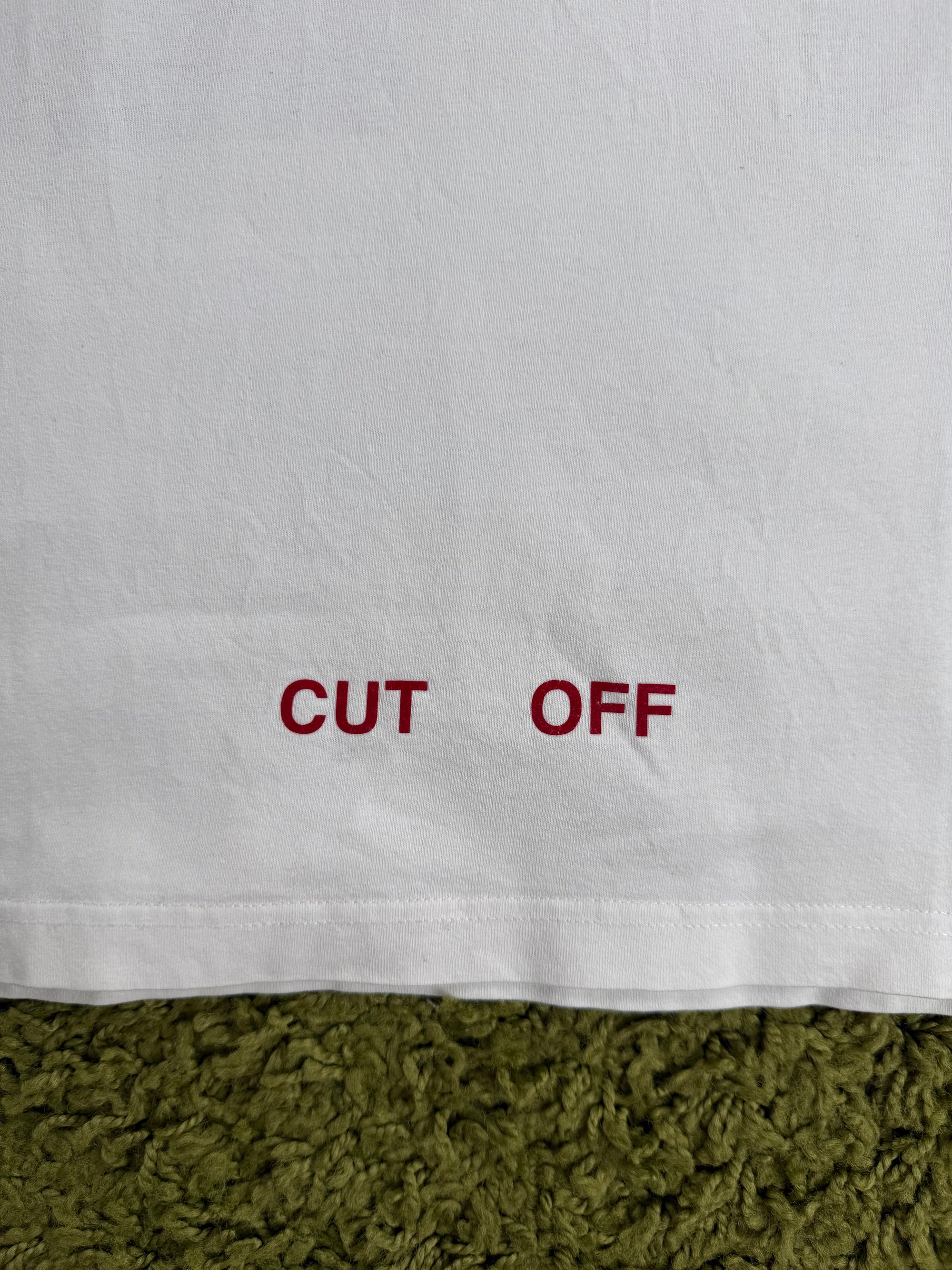 T-Shirt Narciso Off White Bianca multicolor veste XL