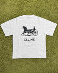 T-Shirt Celine Bianca L NUOVA