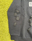 Felpa Givenchy Destroyed Nero S