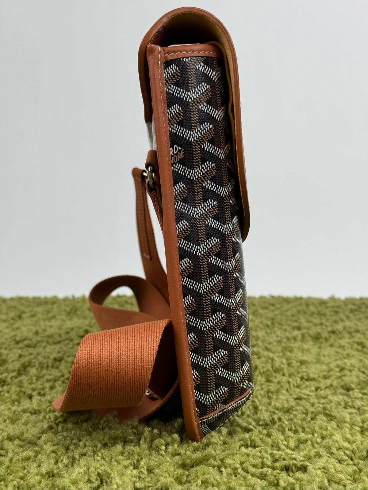 Goyard Borsa Coursier Messenger Marrone Nero