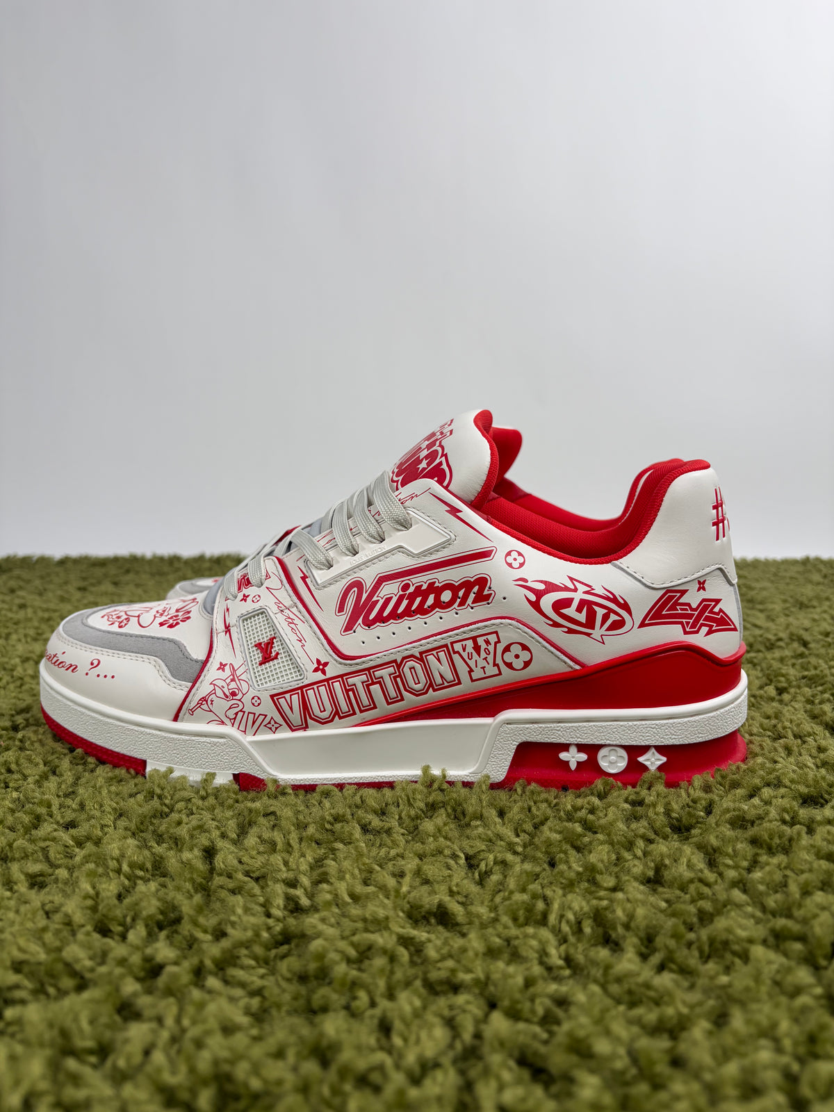 Louis Vuitton Trainer Rossa 10