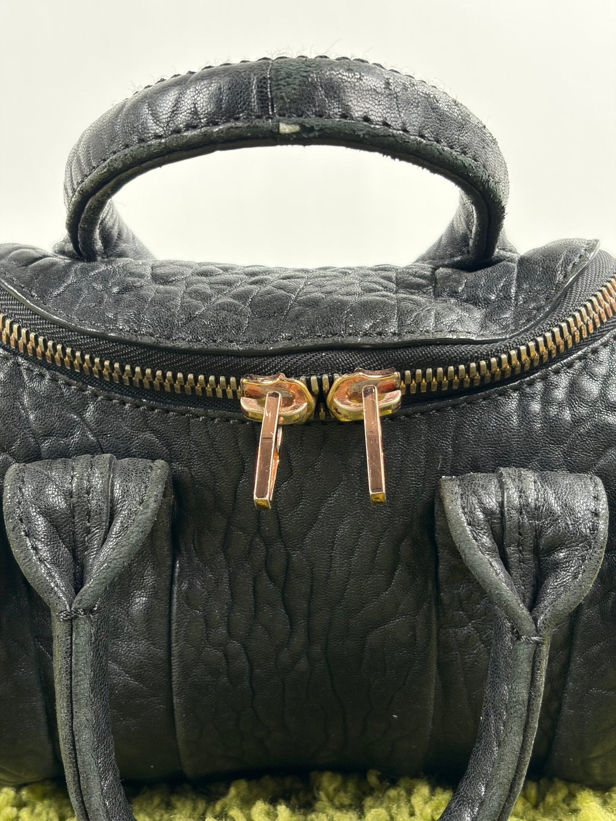 Borsa Alexander Wang Rockie in pelle nera - Second Hand Di Fiore