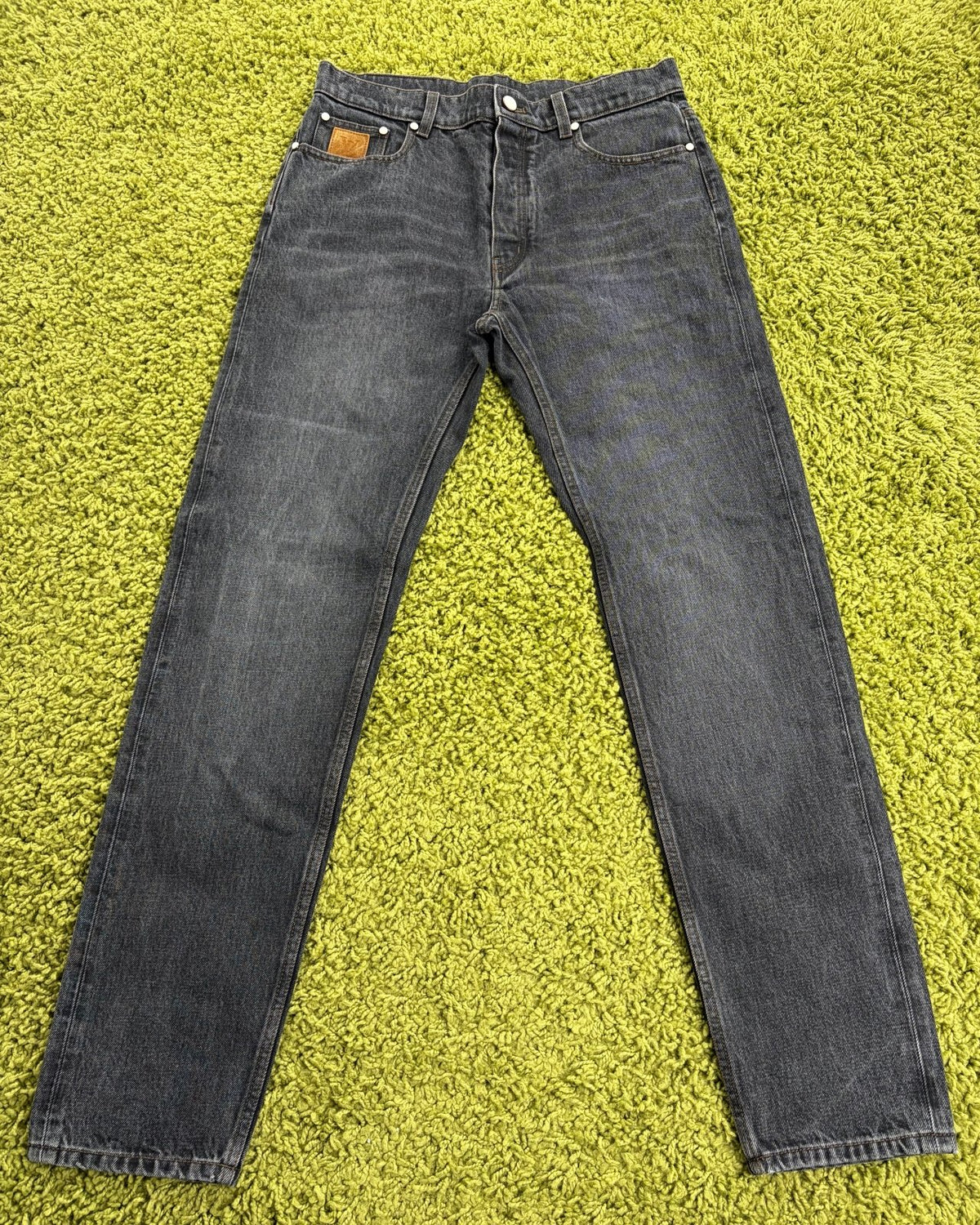 Jeans Louis Vuitton In Denim Nero 32 - Second Hand Di Fiore