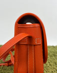 Borsa Goyard Belvedere PM in tela Goyardine Arancione