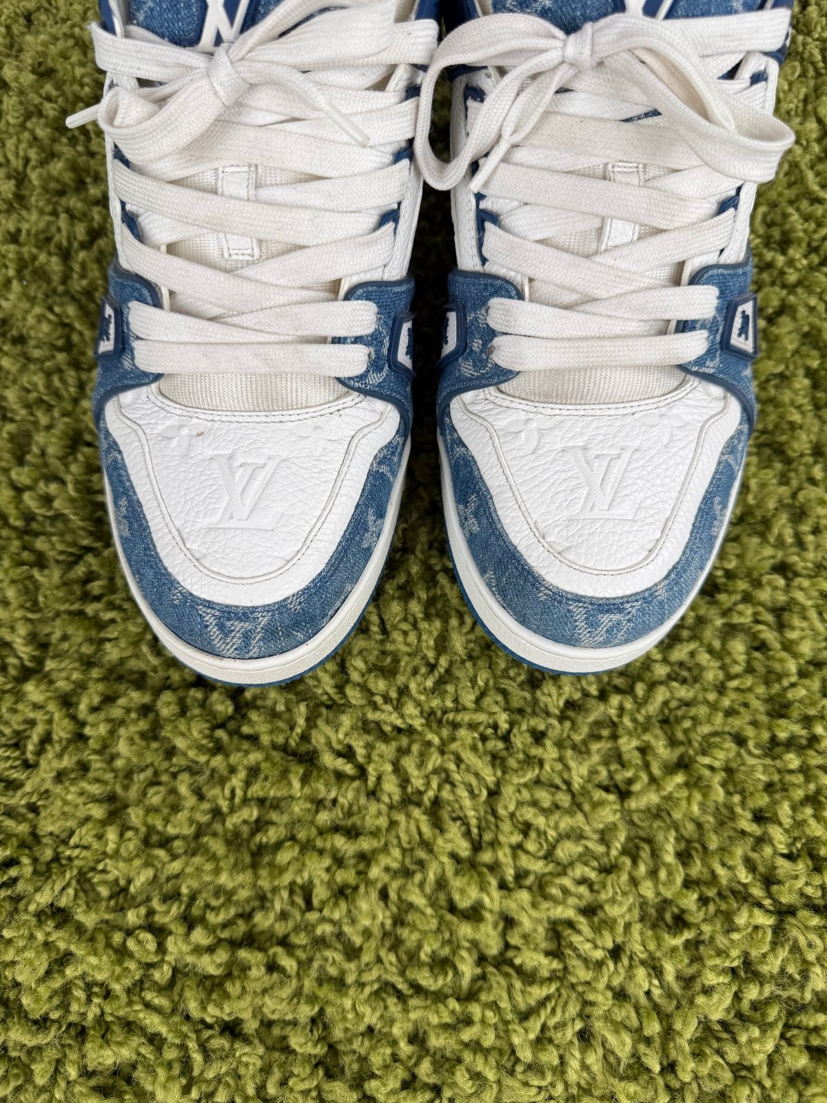 Louis Vuitton In Denim Blu 7.5 - Second Hand Di Fiore