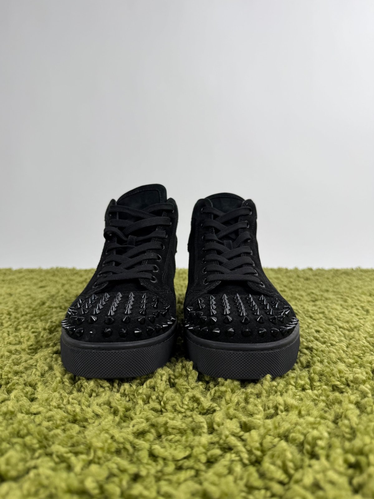 Christian Louboutin Spikes Nera 41.5 - Second Hand Di Fiore