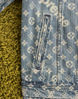 Completo Louis Vuitton X Supreme Size 50/34 blu e bianco