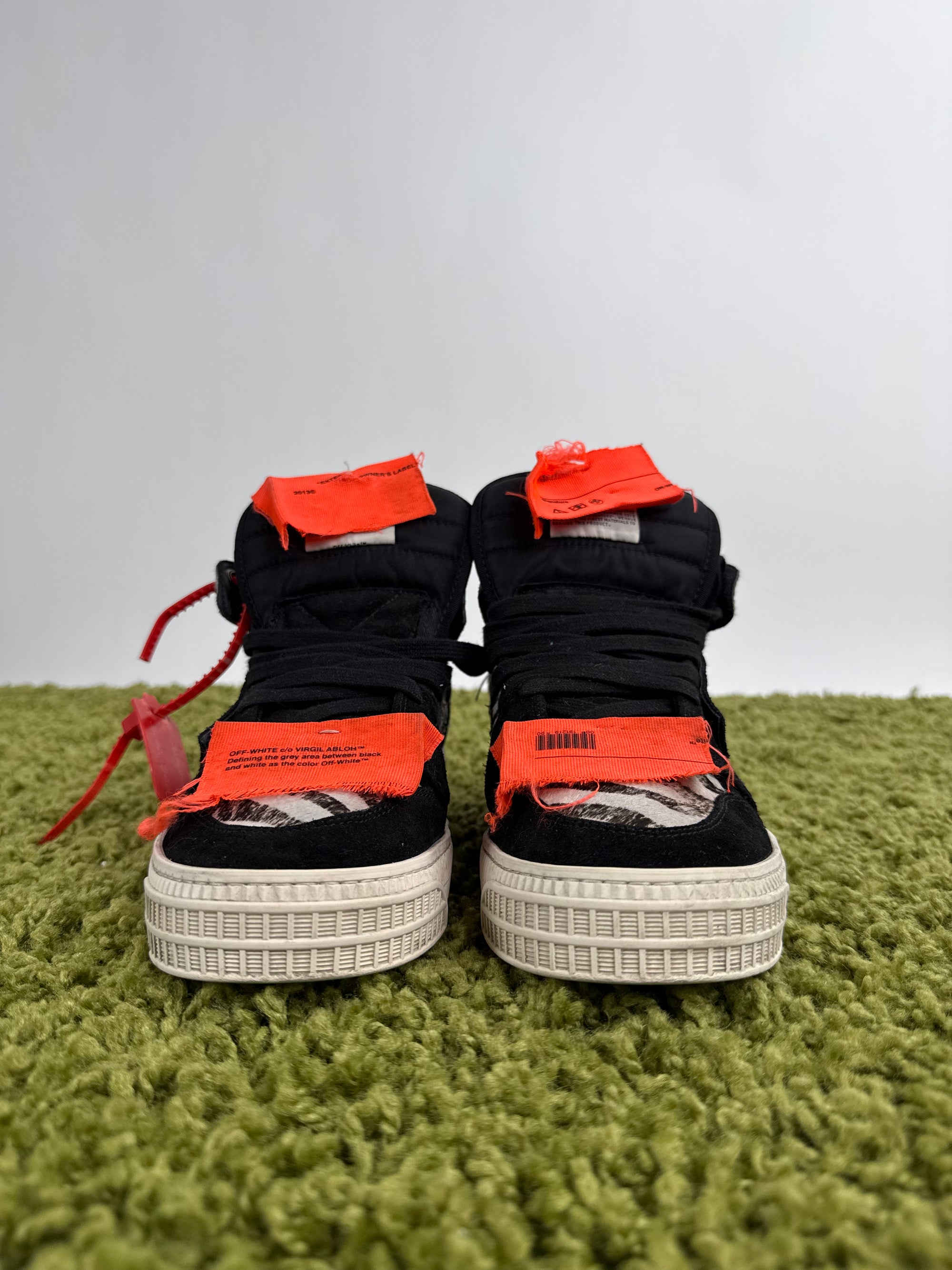Off White High Sneaker Nere 39