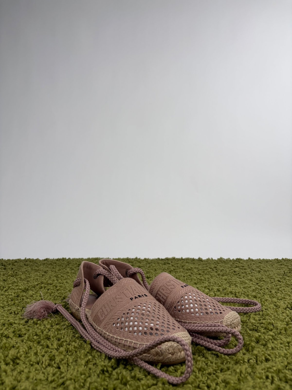 Sandalo Dior Size 39.5 rosa e beige - Second Hand Di Fiore