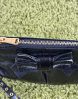 Borsa Miu Miu Pour Accessories Vitello Shine Sac Nera