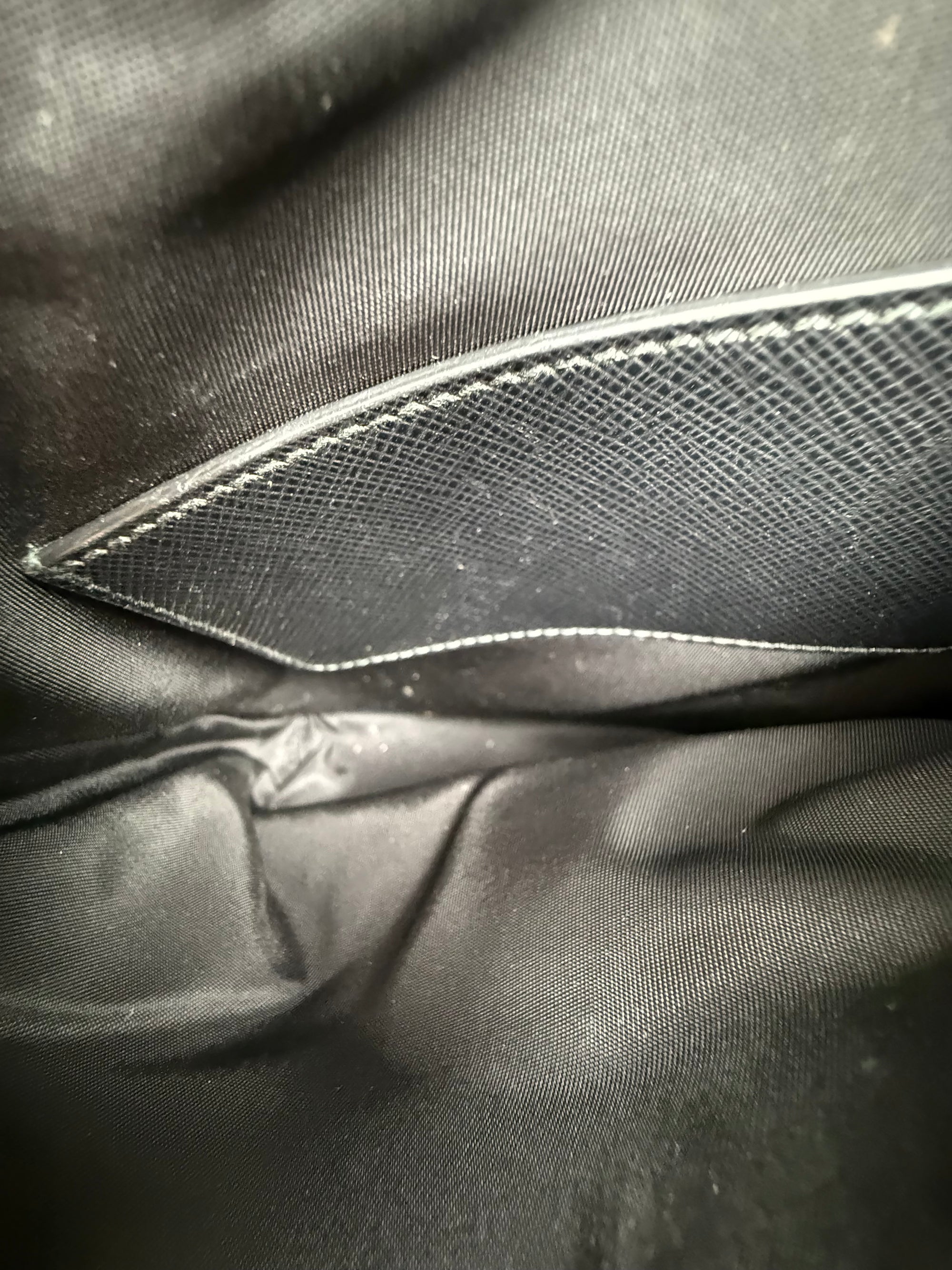 Porta Smartphone Prada in Re Nylon Nero