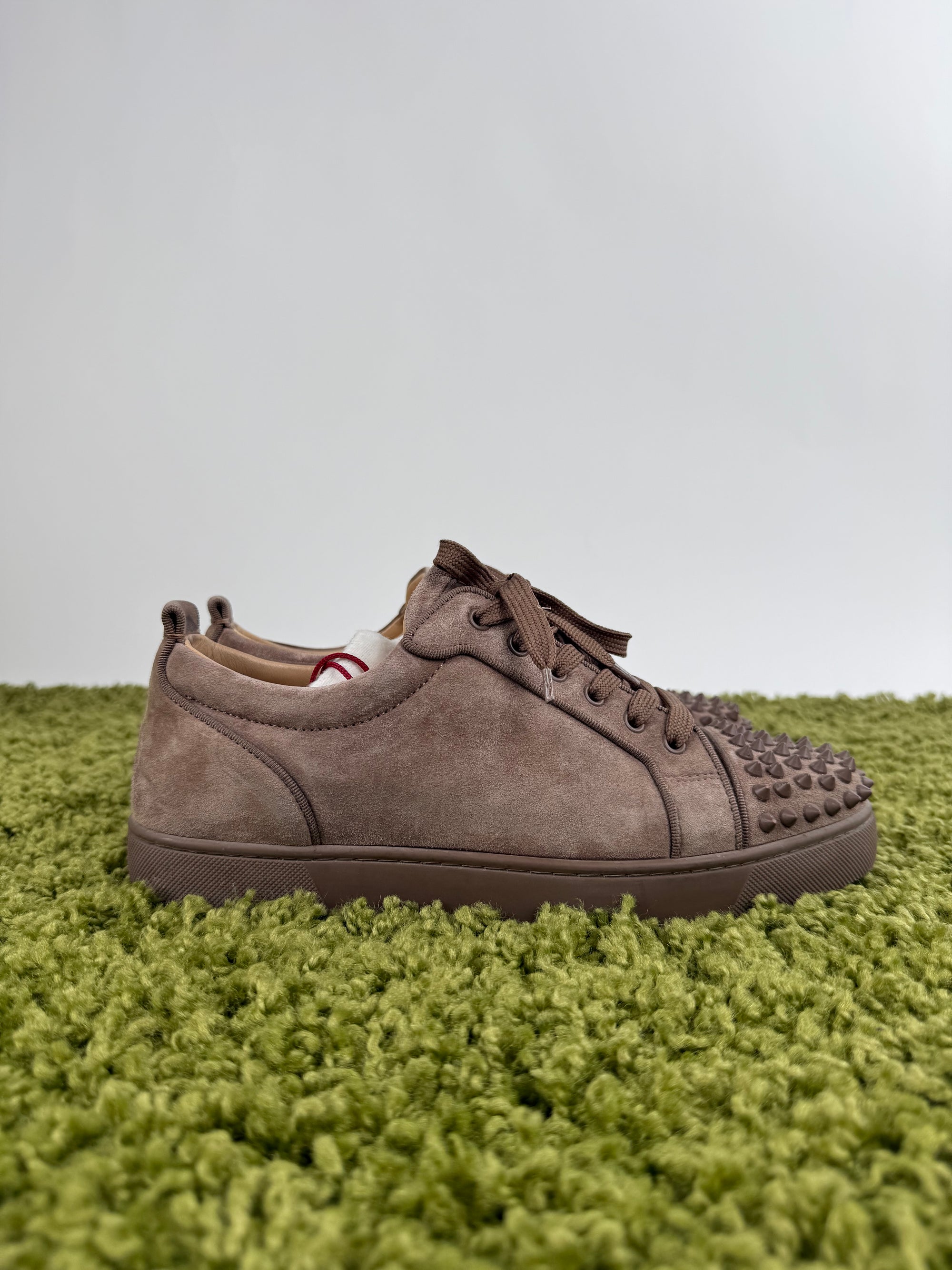Christian Louboutin Spikes Marrone 42