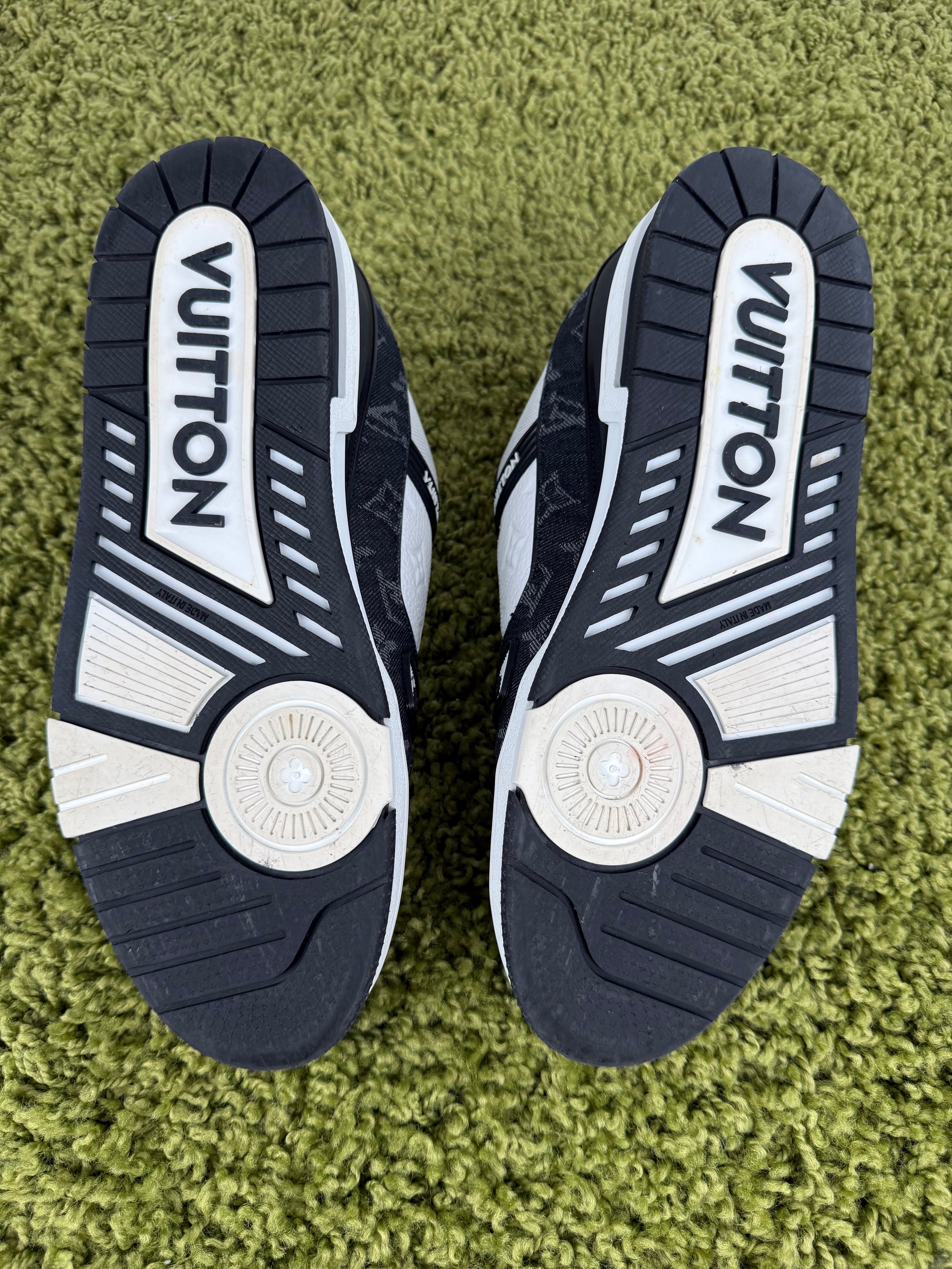 Louis Vuitton Trainer Denim Nera 9