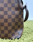 Marsupio Louis Vuitton Olav PM in tela Damier Marrone