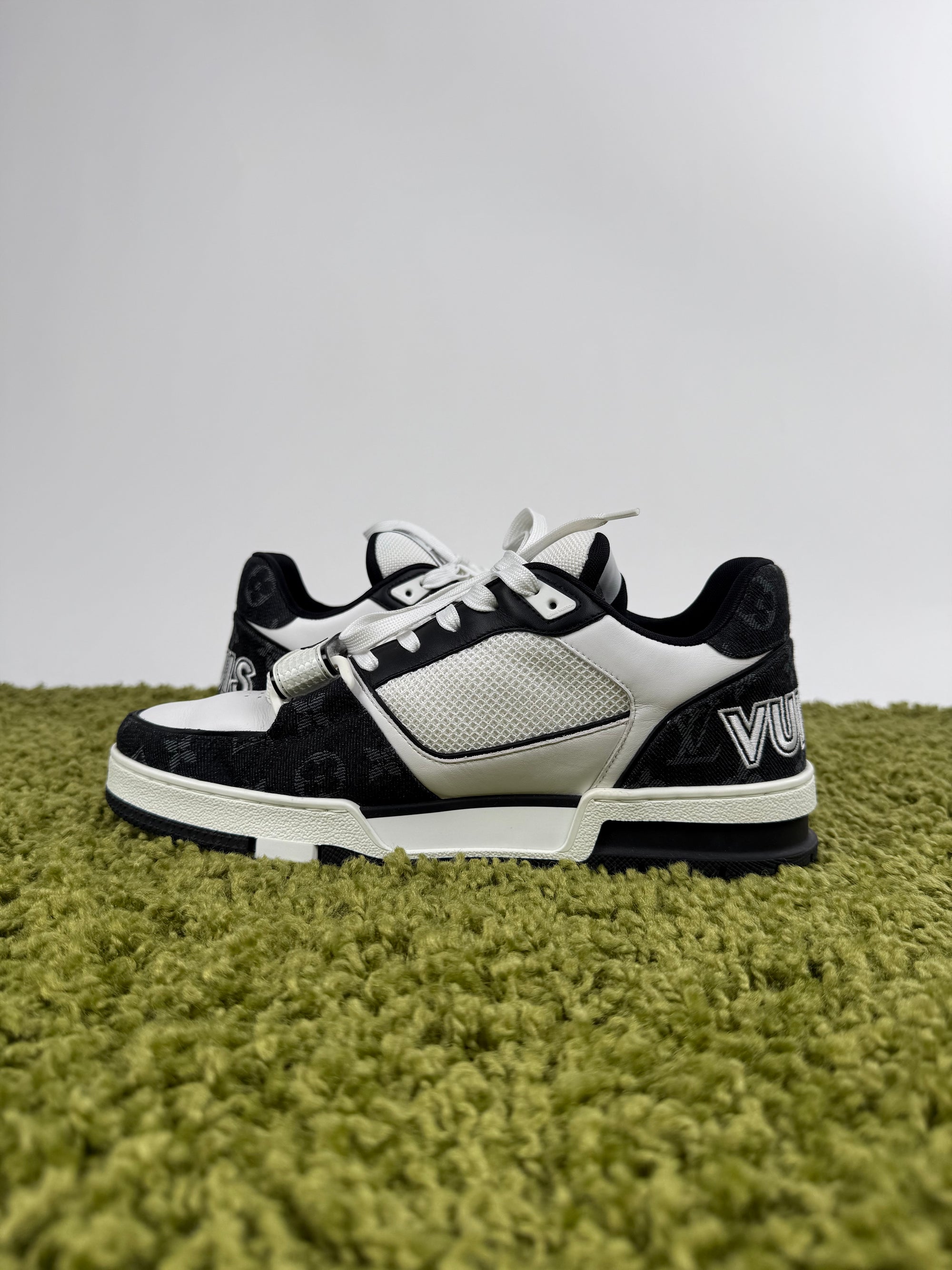 Louis Vuitton Trainer In Denim Nero 8
