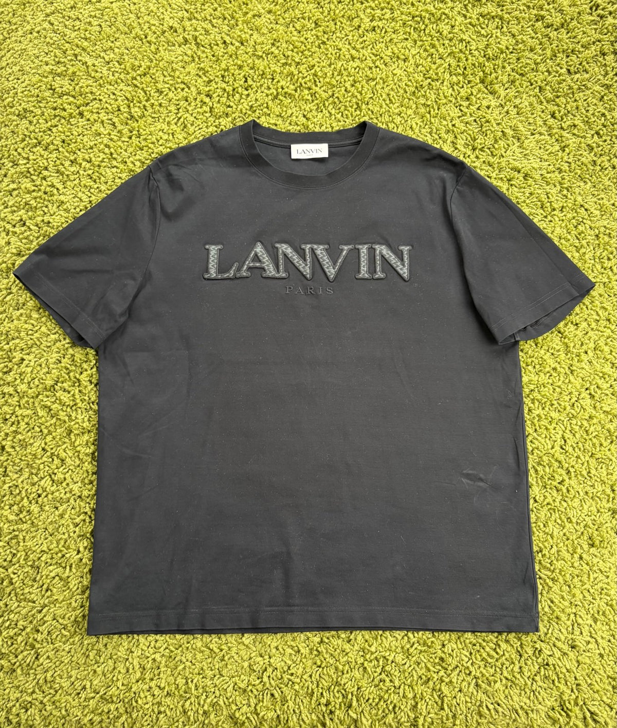 T-Shirt Lanvin Nero XL - Second Hand Di Fiore