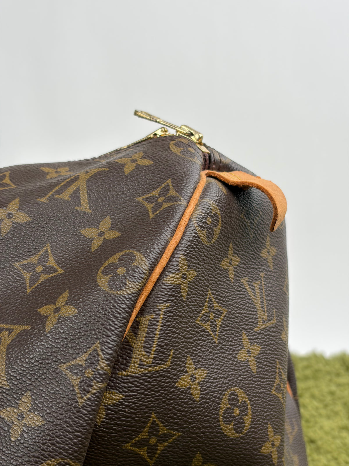 Borsone da viaggio Keepal Louis Vuitton Marrone