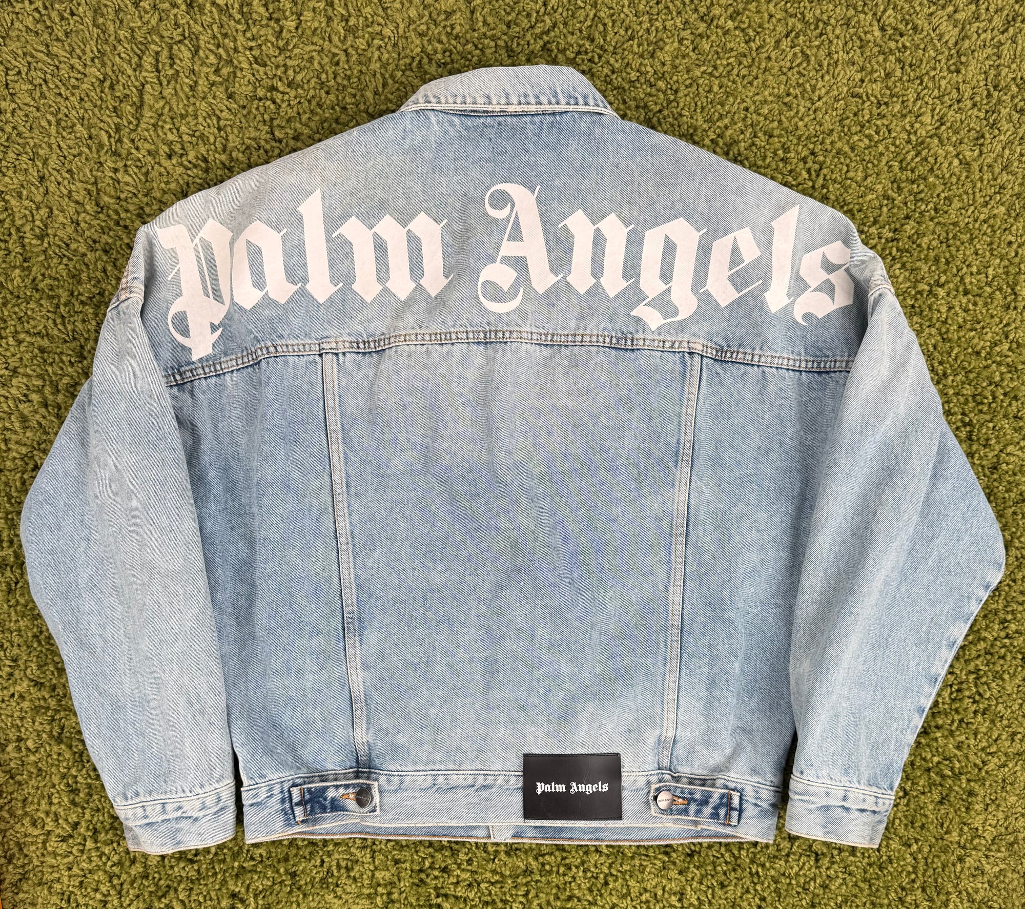 Giacca In Denim Palm Angels M