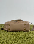 Borsa Arcadie Nappa Miu Miu Beige