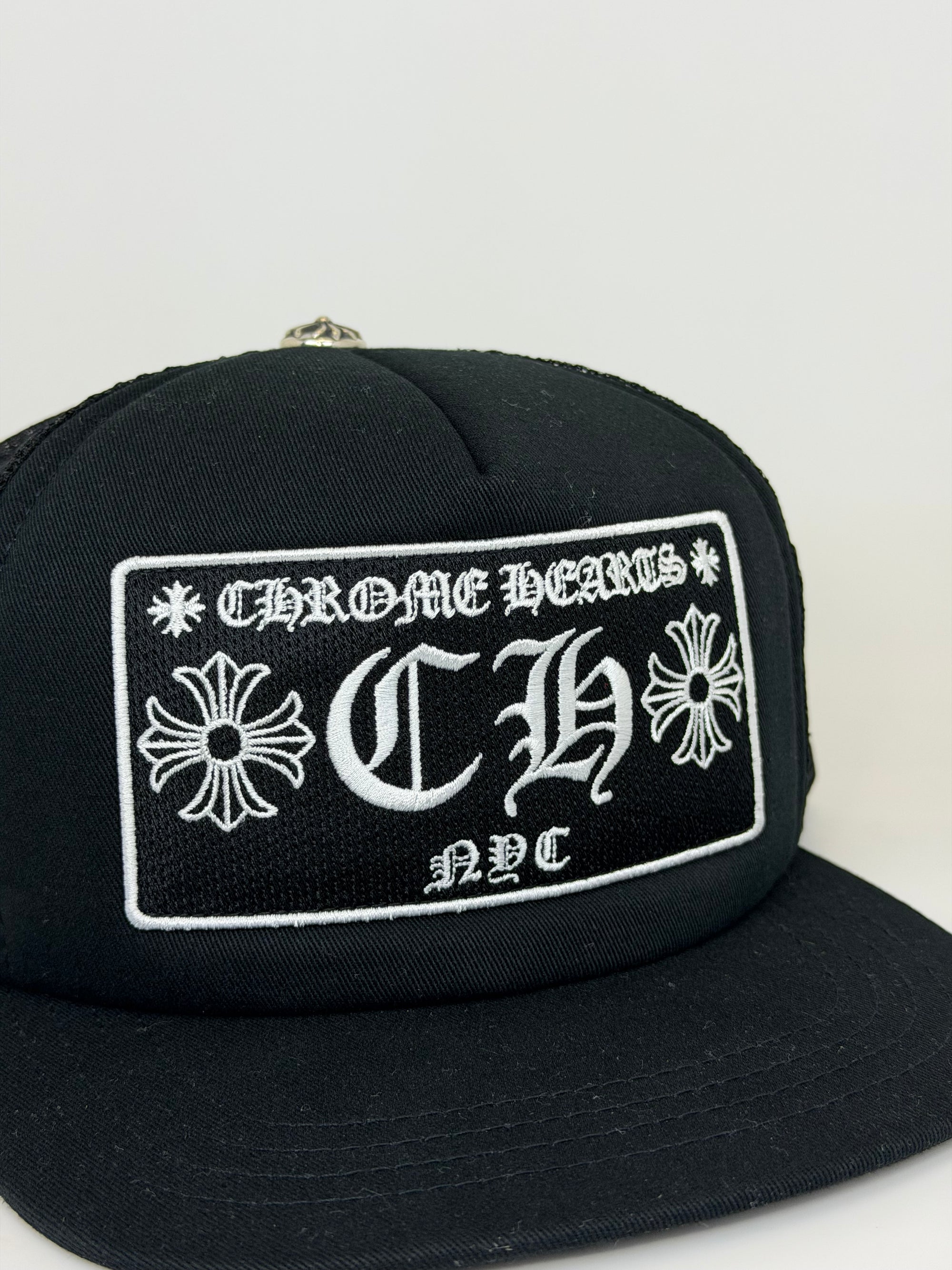 Cappello Chrome Hearts Size 51-61 nero e bianco
