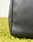 Borsone keepall Louis Vuitton Bandoulière 50 Nera